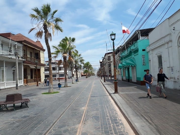 En direction de la plage