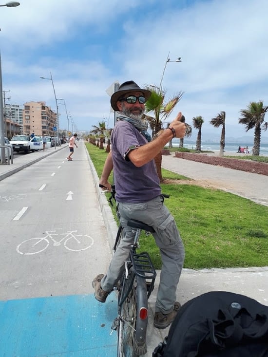 Aujourd'hui c est vélo, à la recherche du marché aux fruits de mer