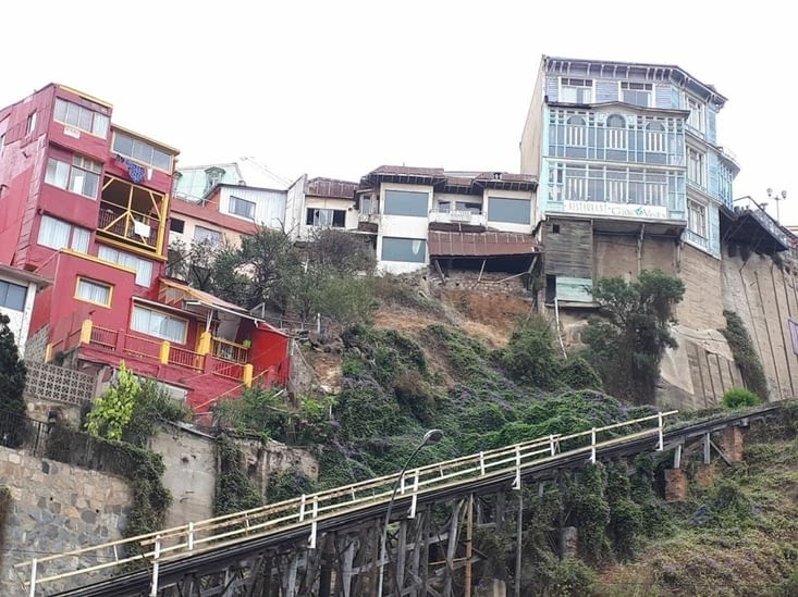 Maisons accrochés au Cerro!