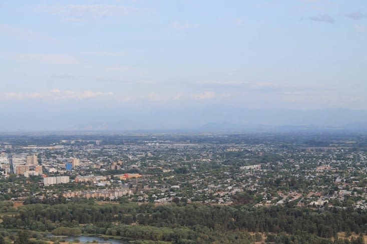 Vue sur Talca