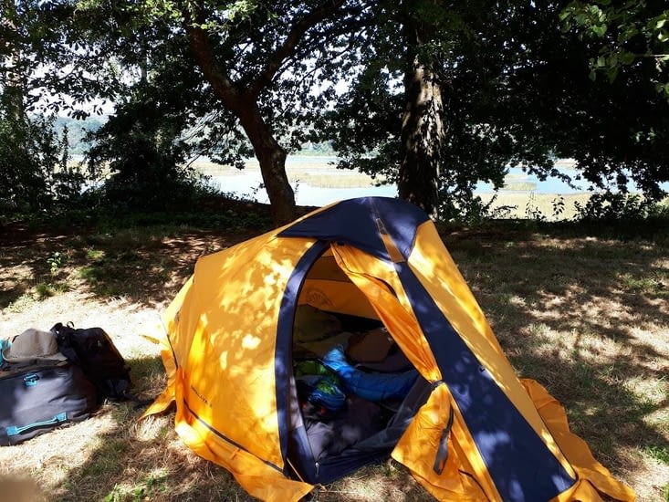 Camping isla teja