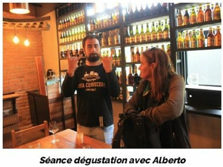 Séance dégustation avec Alberto