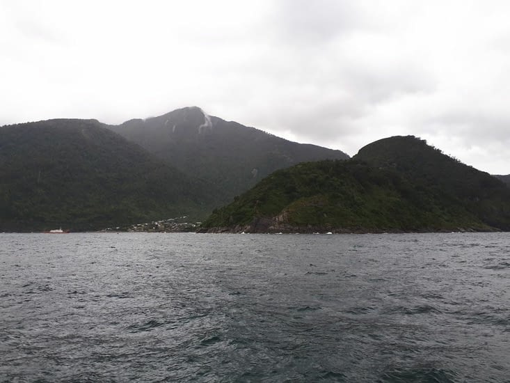 Traversée d un petit fjord