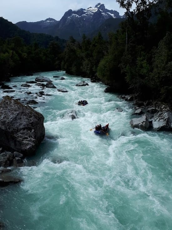 Site privilégié des raftings et kayakistes