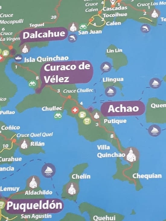 Carte de l île