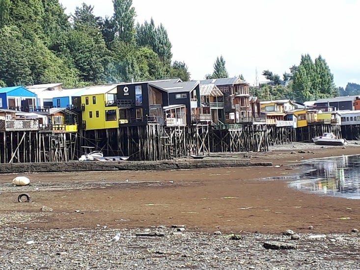 Palafitos côté mer