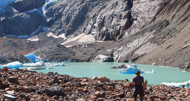Le lac glaciaire