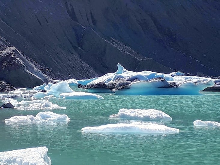 Le lac glaciaire