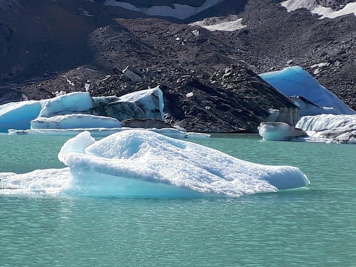 Le lac glaciaire
