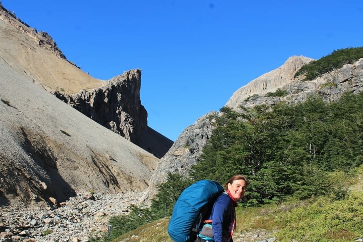 Une petite crête et un autre sous bois toujours en grimpant