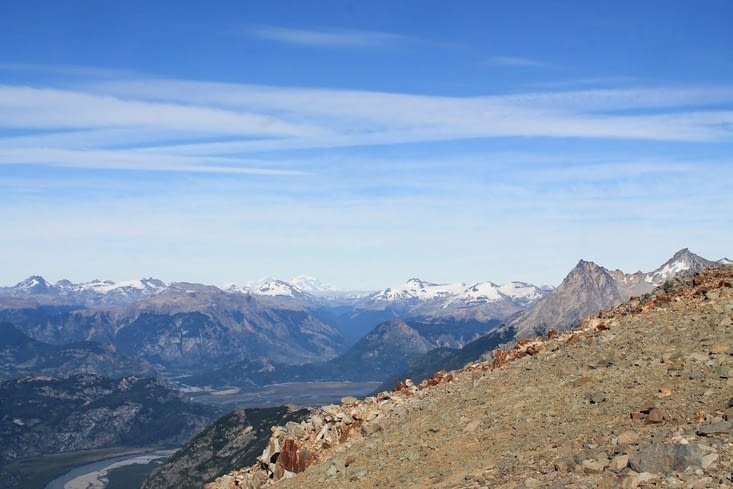 Un panorama à 180 degrés