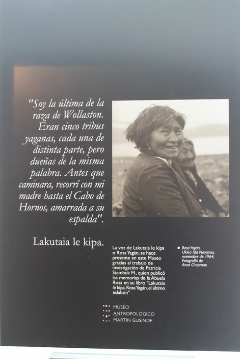 La dernière descendante encore en vie à  ce jour à Puerto  Williams