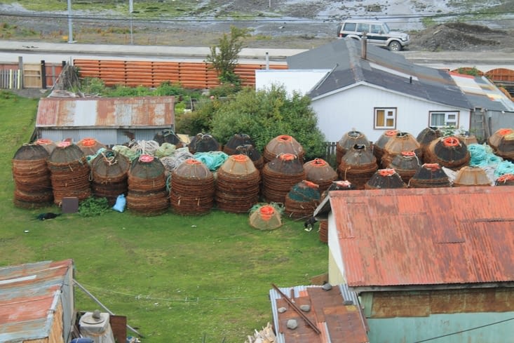 Ressource du village, pêche  crabe Royale