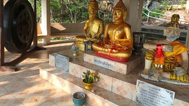 L accueil de la grotte