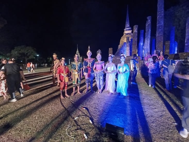 Les artistes de Sukhothai