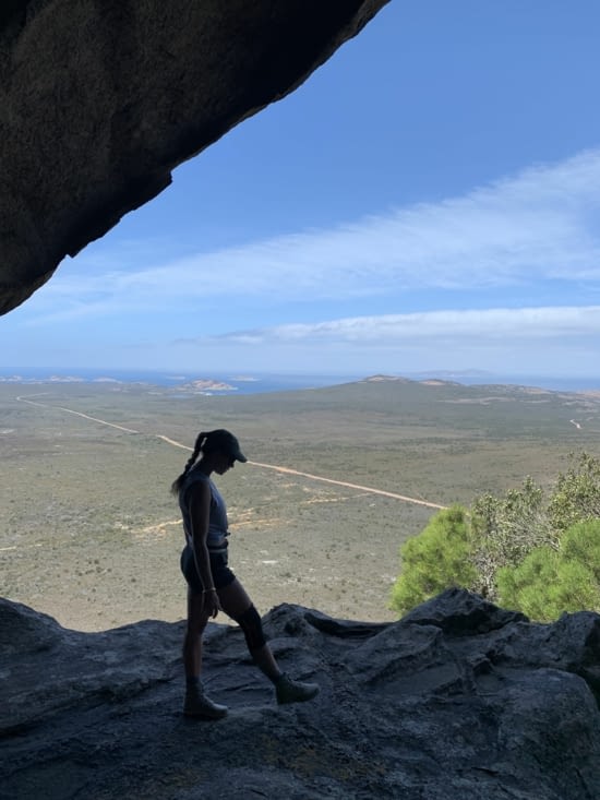 La fameuse grotte ! Impressionnant ...