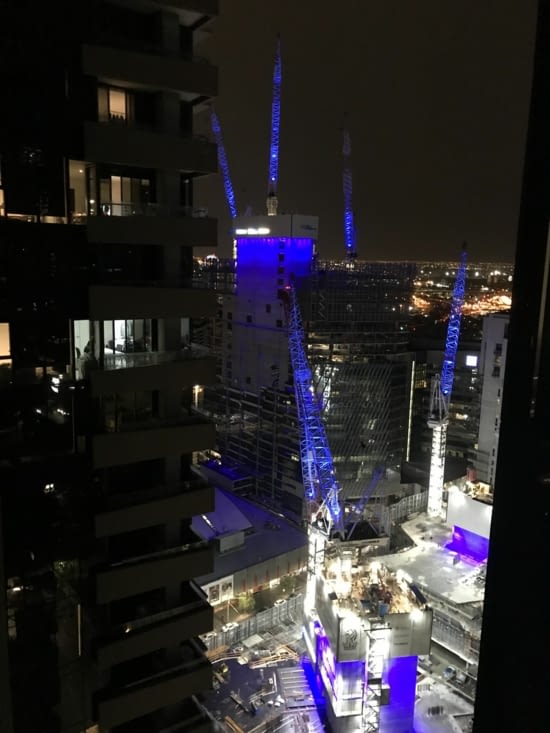 Melbourne by night !!