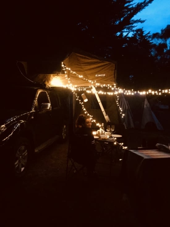 Campement à Cowes !