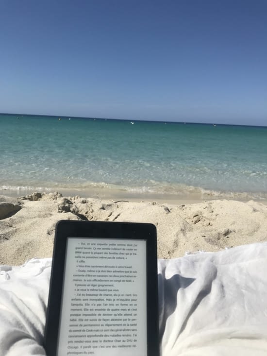 Lire en regardant la mer....!