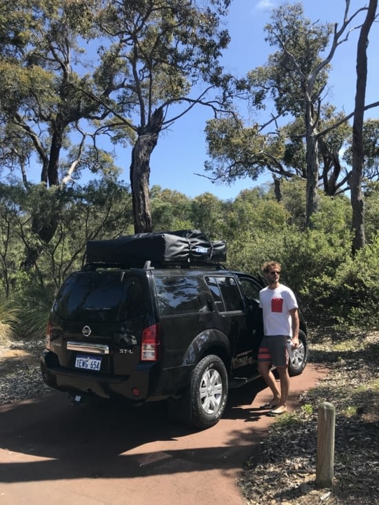 On reprend la voiture et direction Eagle Bay !