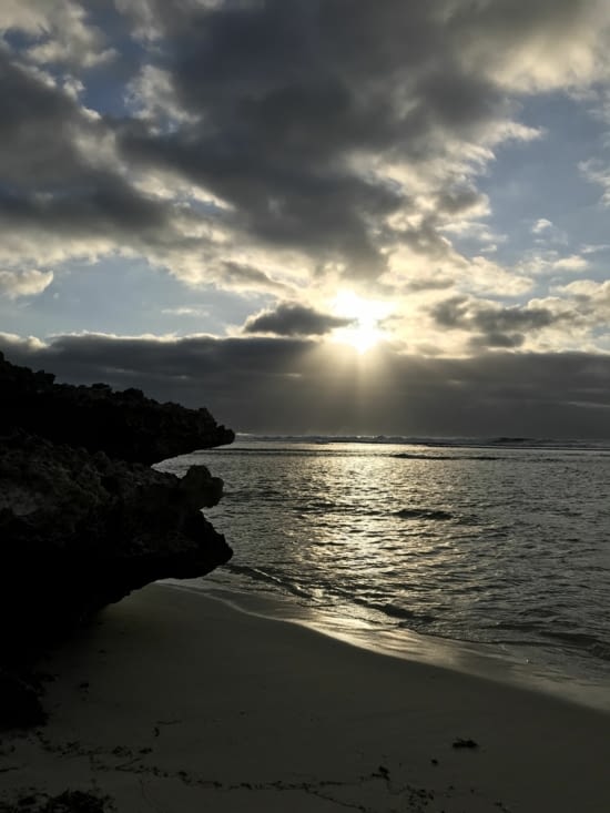 Beau coucher de soleil ! Ça se couvre il va faire plus frais !