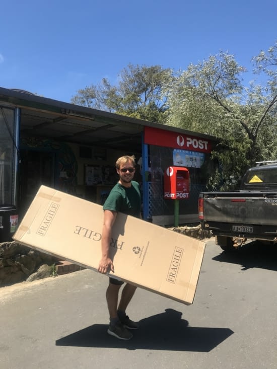 Planche reçue à la poste de Yallingup !?