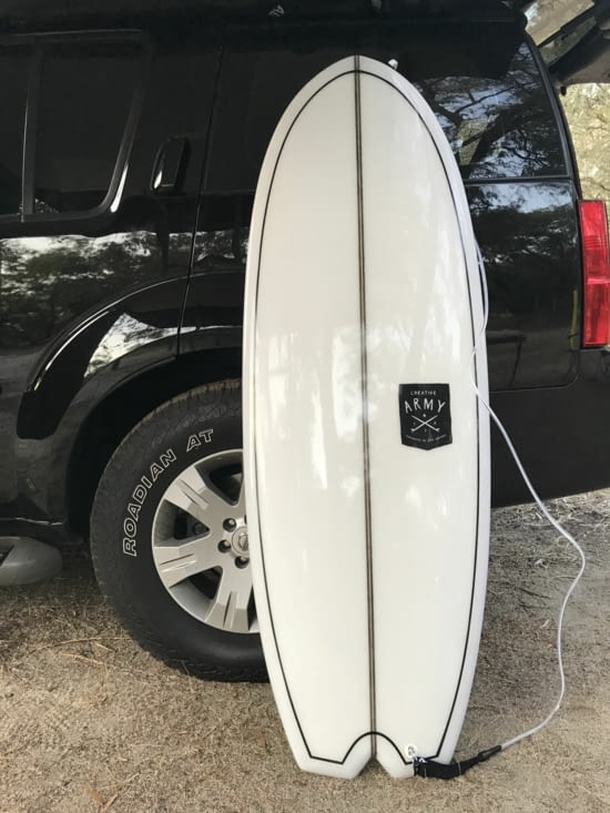 Ailerons et leash ✅ planche prête !