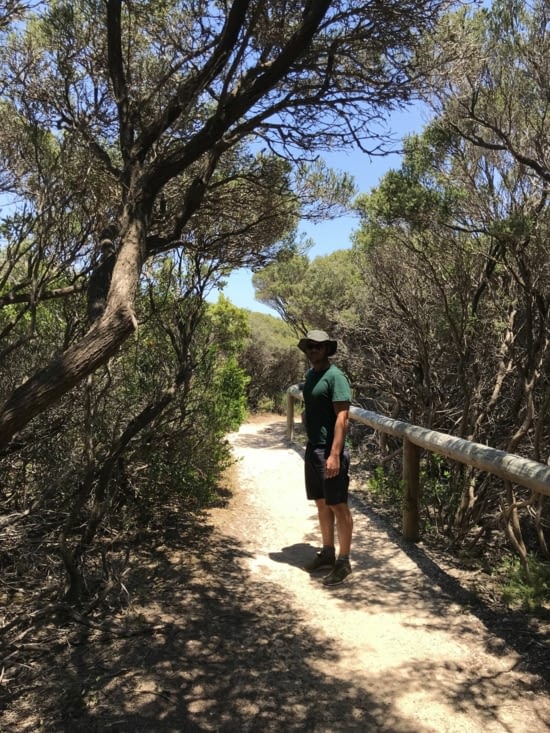 Track le long de la côte ?