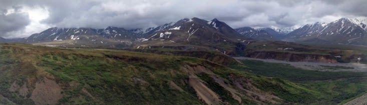 Près de l'Eleison visitor center dans le parc