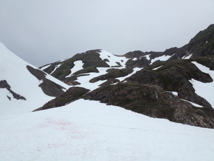 Puis plus de sentier...