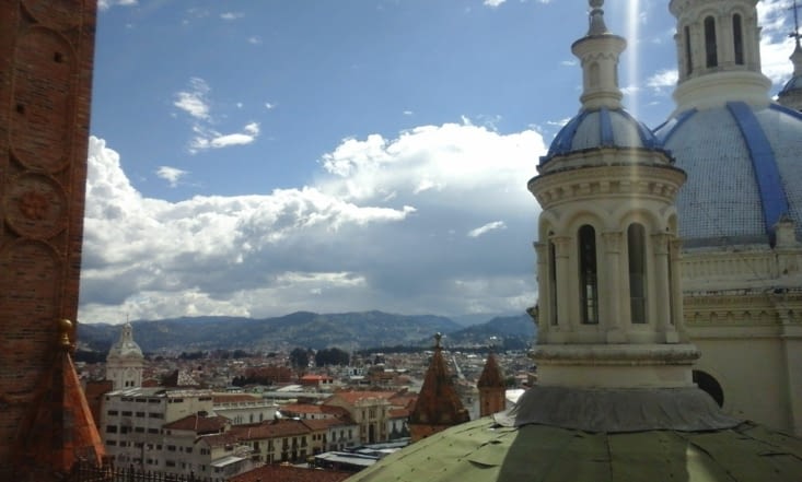 Les toits de la ville, toujours depuis la cathédrale