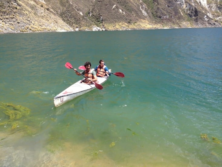 Un petit tour de canoë avec Joel