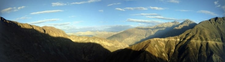 5h du matin le deuxième jour, début de la remontée