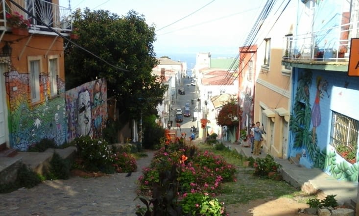 La rue de l'auberge (l'enseigne à droite)