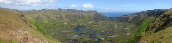 Au bord de l'océan.