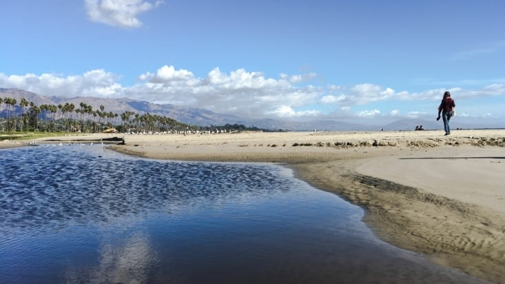 La plage à deux pas du centre ville