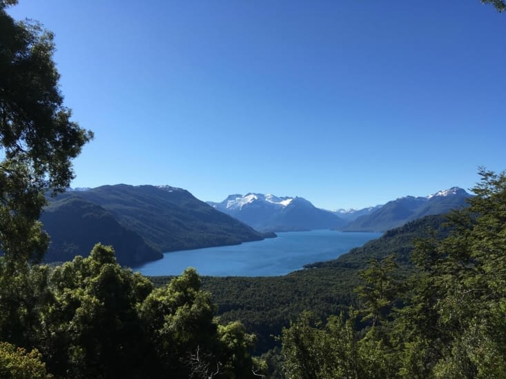 Rando à la Laguna Escondida, vue sympa !