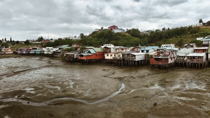 Palafitos - Maisons de pêcheurs sur pilotis typiques de Chiloe