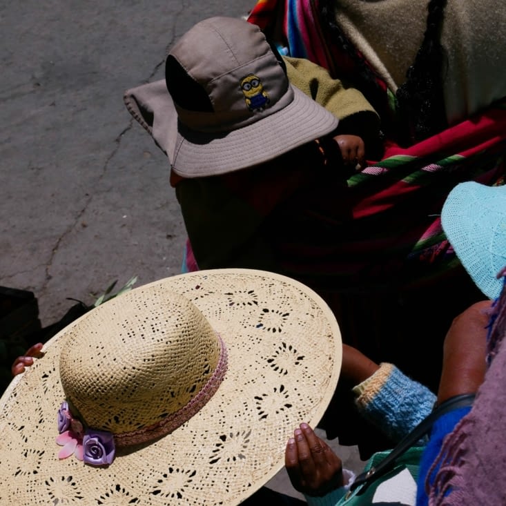 Chapeaux - En Bolivie, les chapeaux sont typiques de chaque région