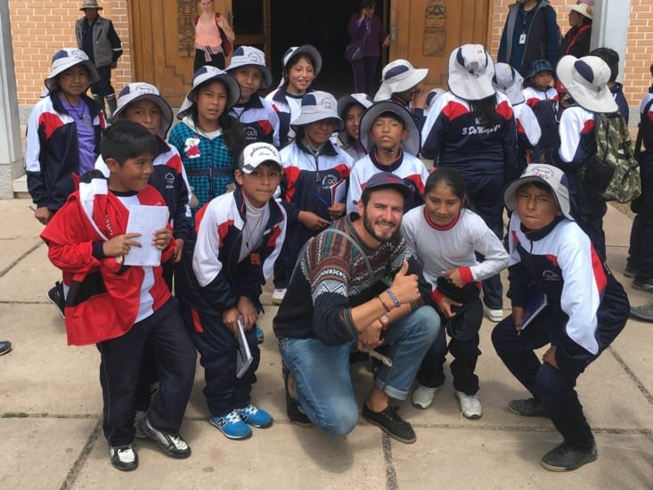 Sortie scolaire - On signe des autographes !