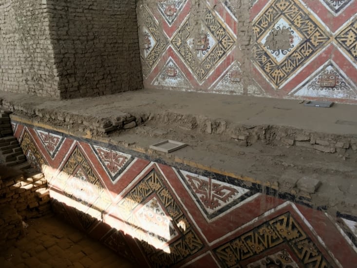 Huaca de la Luna - Fresque murale