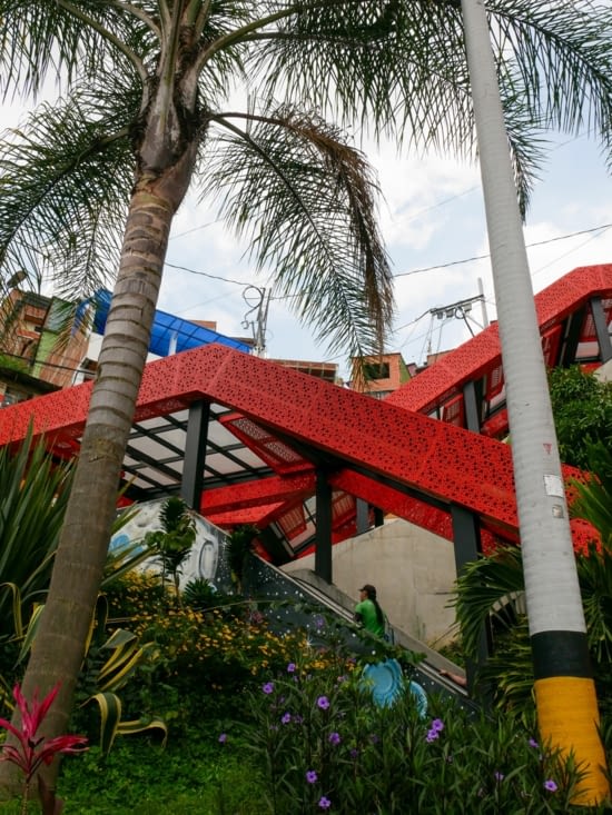 Les escalators de la comuna 13