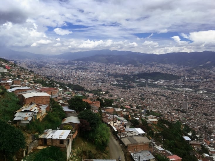 Vue sur Medellin