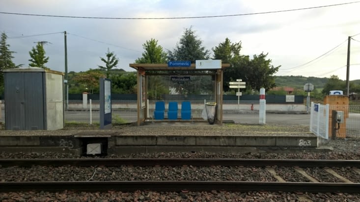 Gare de Pommevic