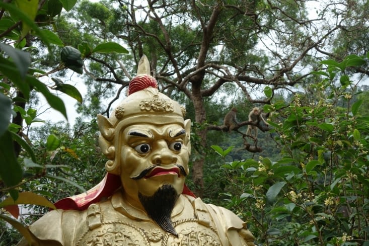 Monastère des 10 000 Bouddhas (ou monkey temple ? ?)
