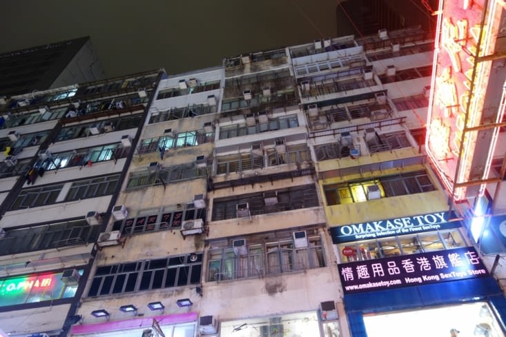 Mong Kok by night