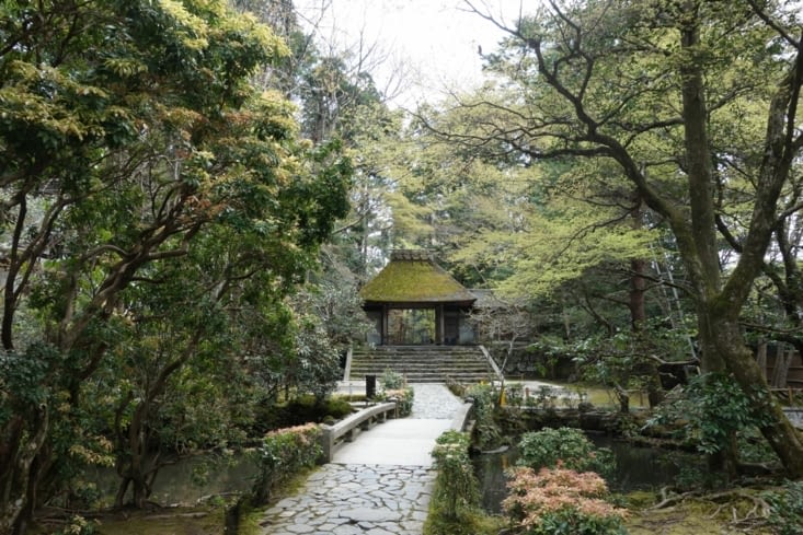 Kyoto, Honen-in, pas loin du Chemin de la Philosophie