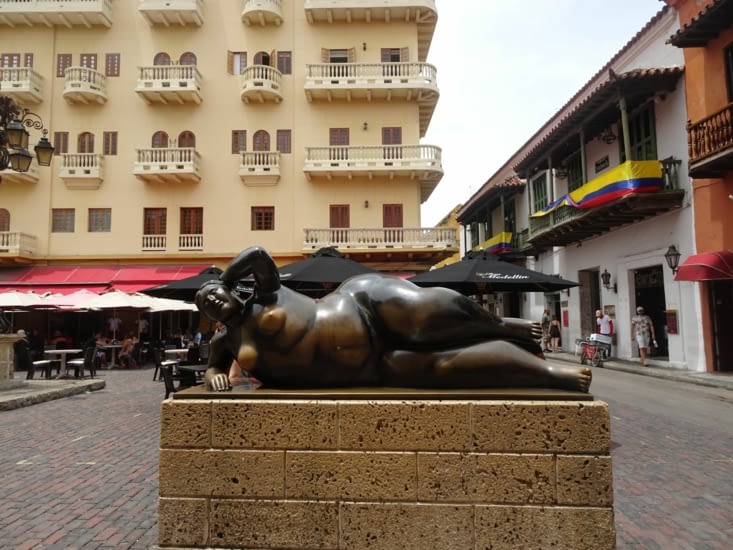 Statue La gorda Gertrudis