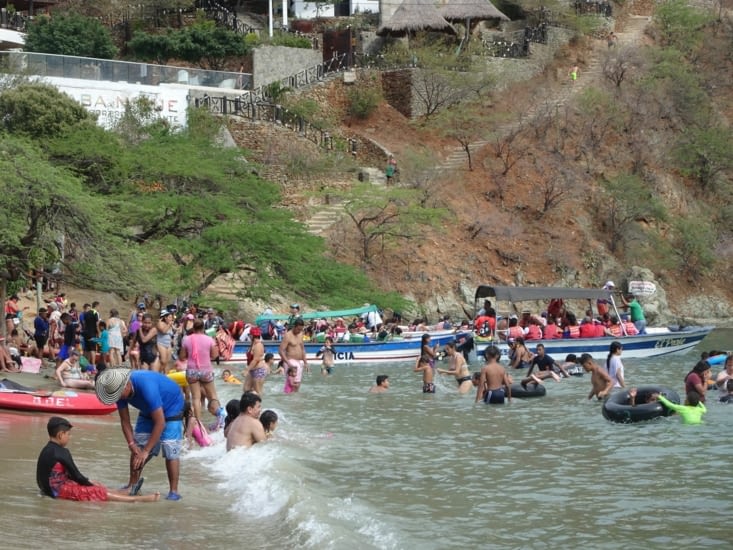 Playa Grande , playa bondée aussi !!