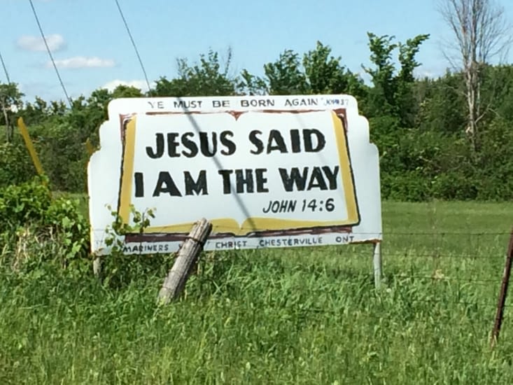 Jésus me suivait